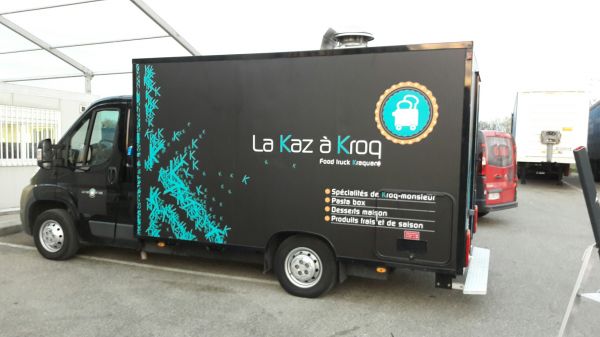 Covering camion food truck à Lyon