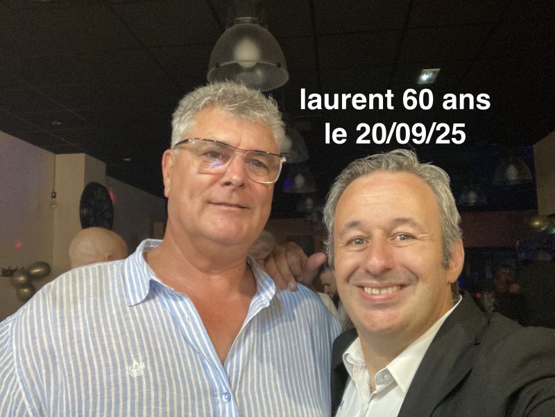 Laurent 60 ans 