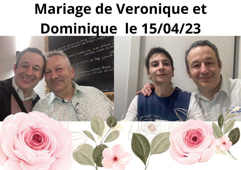 Mariage de Veronique et Dominique 