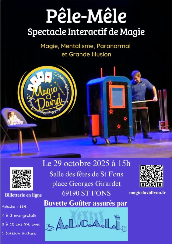 Pêle-Mêle le 29 octobre a St Fons 