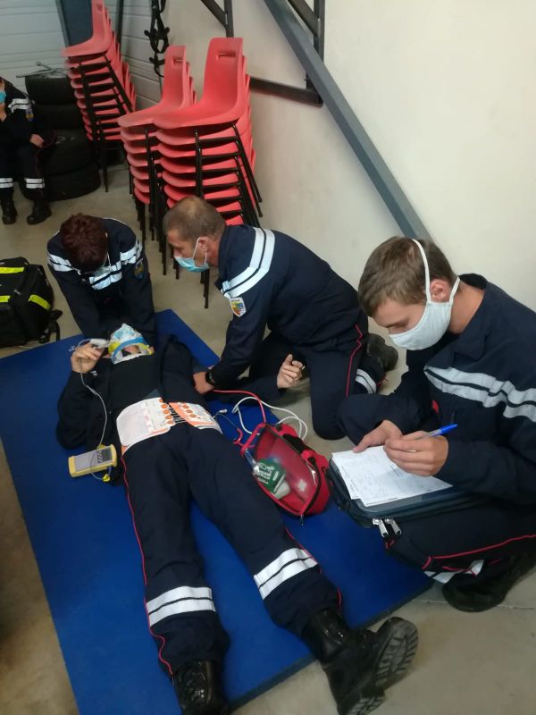 Les pompiers castelneuvois font leur rentrée de Septembre !