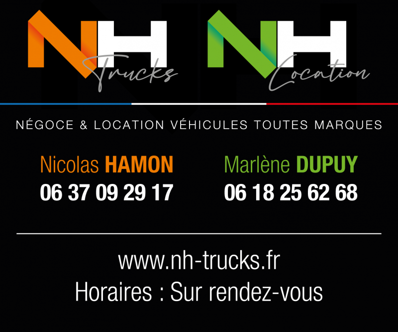 Nicolas Hamon gérant de NH-Trucks et NH-Location