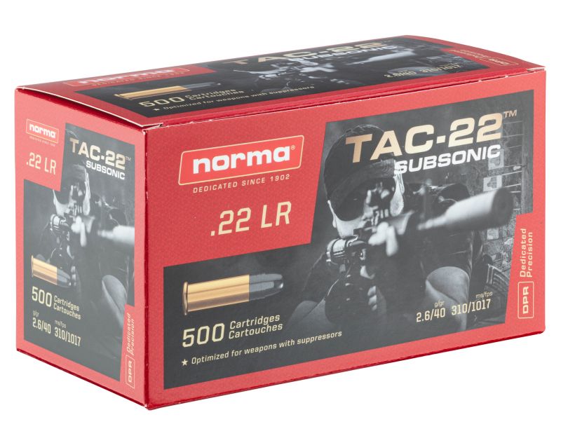 NORMA TAC22 SUBSONIC / 500
