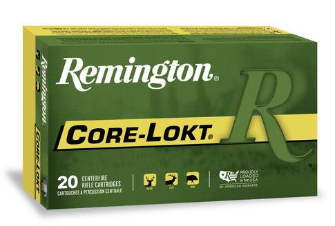 cartouches remington Core-Lokt 30-06 Springfield 220GR/20