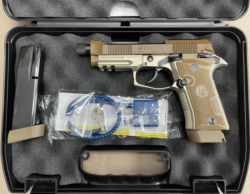 Pistolet BERETTA 80X CHEETAH TACTICAL 