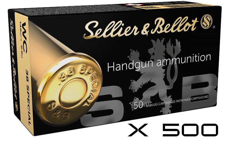 Sellier & Bellot 38SP WC 148 grs / 500