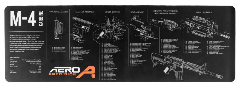 Tapis 12x36 Original Aero Precision