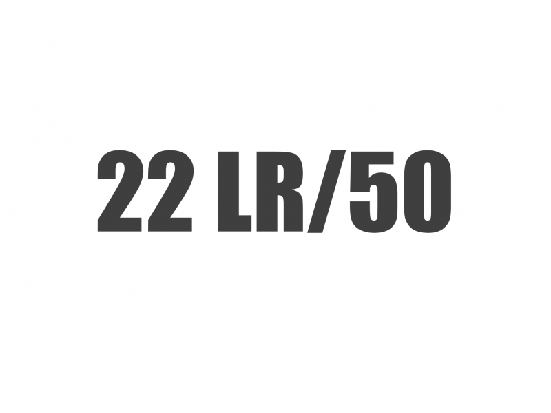 22 LR/50 CARTOUCHES