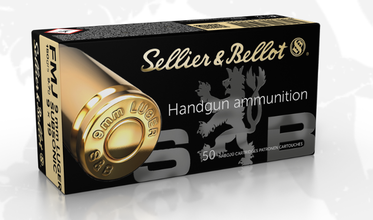 Sellier & Bellot 9x19 SUBSONIQUE FMJ 150gr