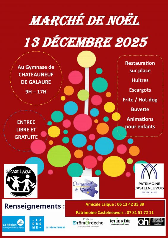 Le marché de Noël!!!