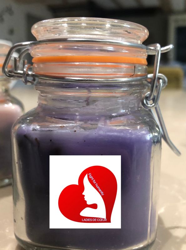 Bougie fait main bijoux 