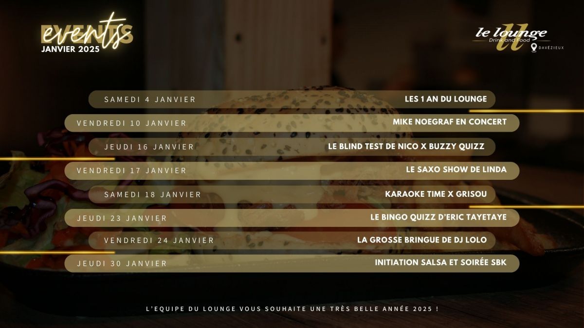 L'agenda du mois - Davézieux