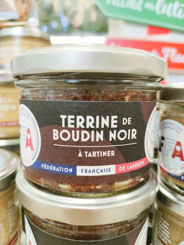 Terrine de boudin noir