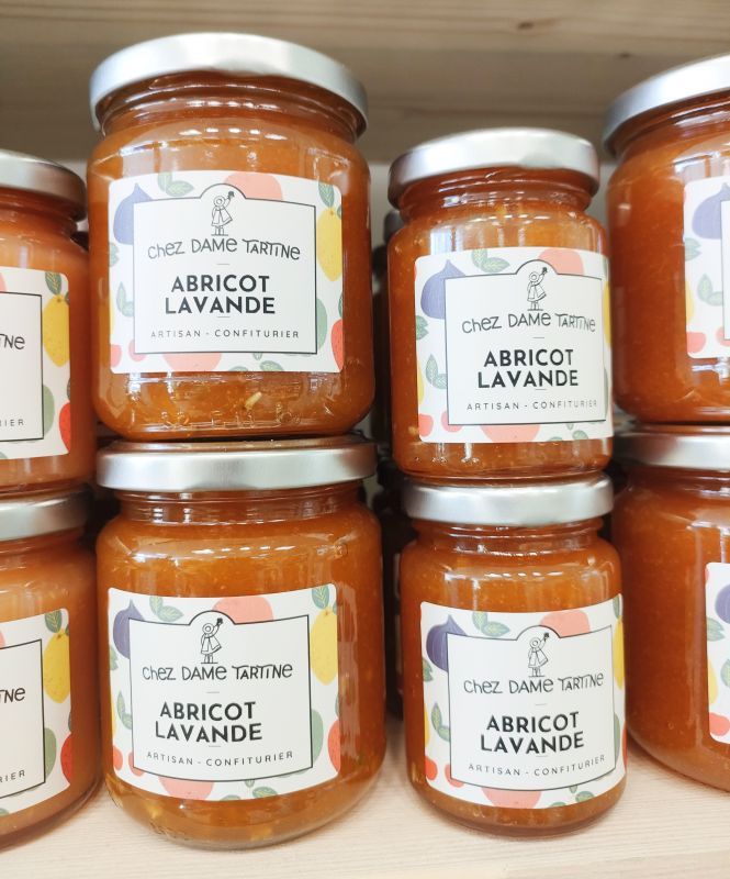 CONFITURE ABRICOT LAVANDE