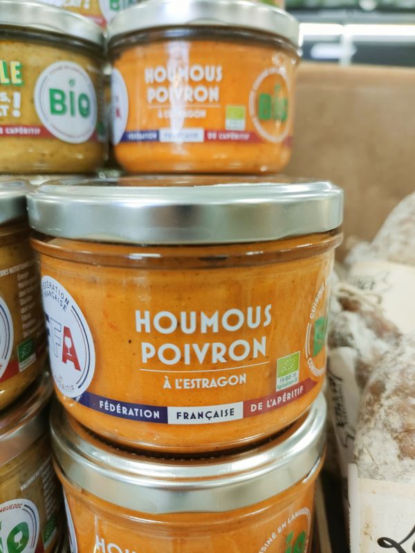 Houmous au poivron