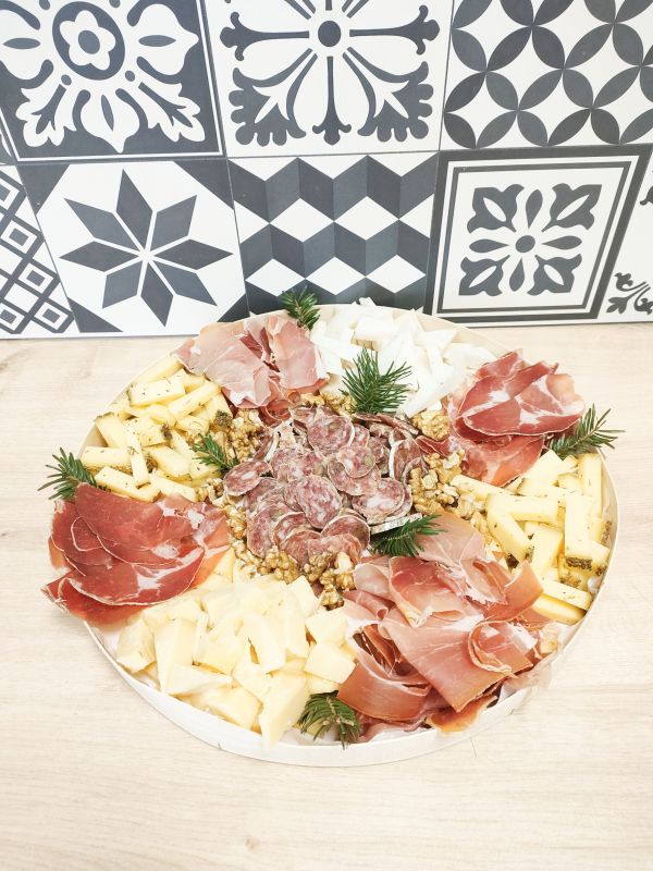 PLATEAU FROMAGE + CHARCUTERIE