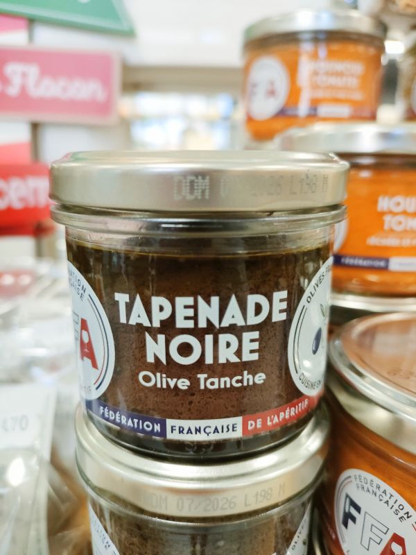 Tapenade noire Olive Tanche