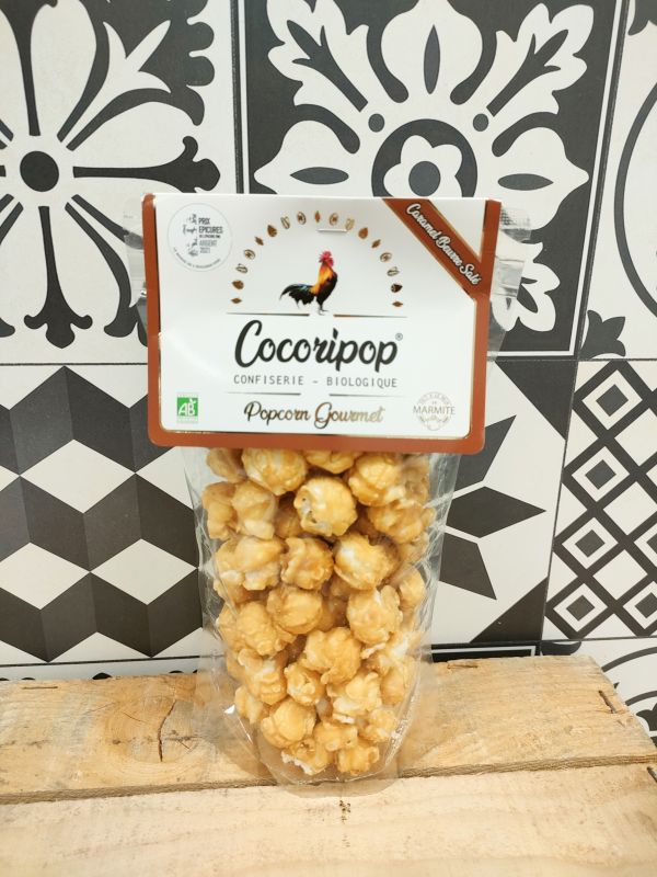 Popcorn saveur caramel beurre salé