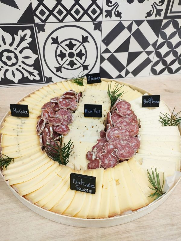 Plateau raclette et saucisson
